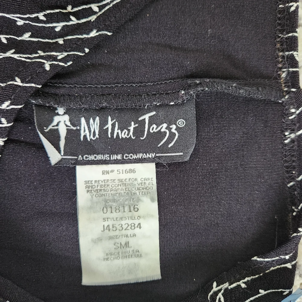 All That Jazz Vintage Mini Dress 90's Black White Slinky Sexy Goth Stretch S - Picture 10 of 13